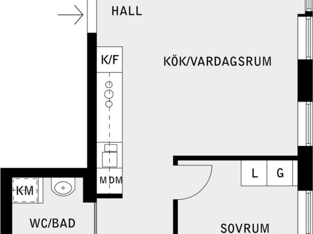 Bostadsrätt till salu i Täby Parkallén 20 | Länsförsäkringar Fastighetsförmedling