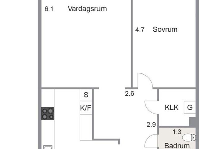 Bostadsrätt till salu i Trollhättan Bergkullevägen 281 | Länsförsäkringar Fastighetsförmedling