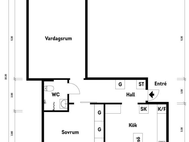 Bostadsrätt till salu i Trollhättan Elfhögsgatan 13A | Länsförsäkringar Fastighetsförmedling