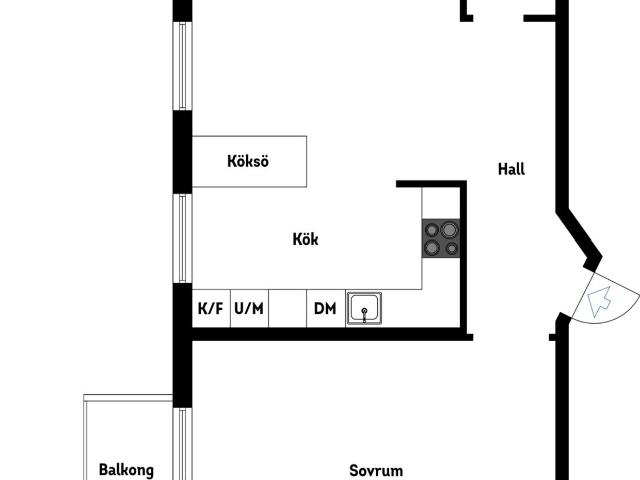 Bostadsrätt till salu i Tranås Östra Bergsgatan 6A | Länsförsäkringar Fastighetsförmedling