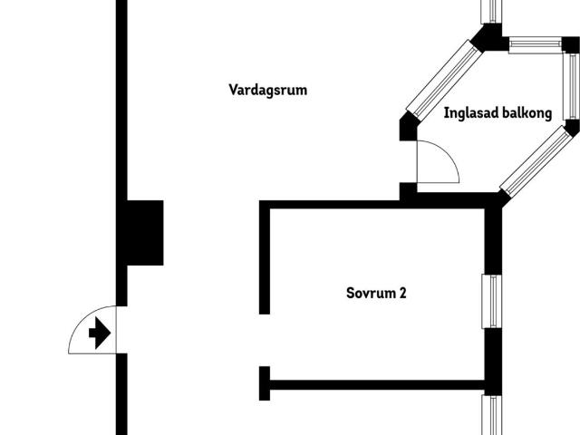 Bostadsrätt till salu i Trelleborg Valldammsgatan 8 | Länsförsäkringar Fastighetsförmedling