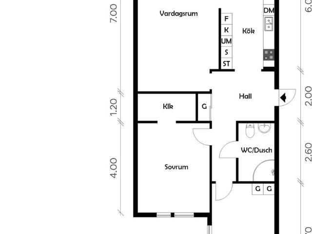 Bostadsrätt till salu i Uddevalla Södra Drottninggatan 22 | Länsförsäkringar Fastighetsförmedling