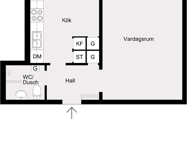 Bostadsrätt till salu i Umeå Kronovägen 7A | Länsförsäkringar Fastighetsförmedling