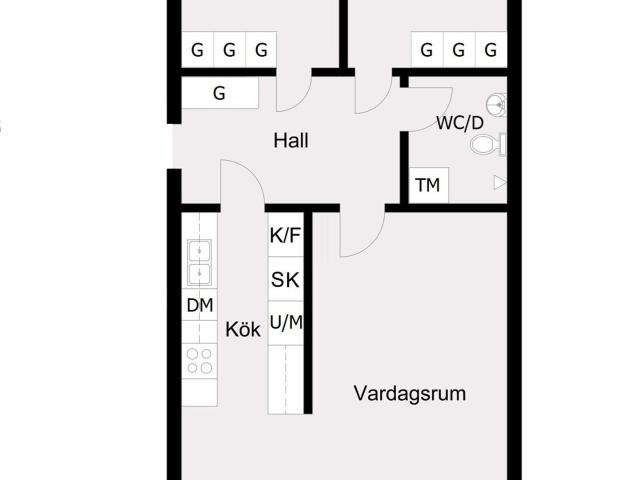 Bostadsrätt till salu i Upplands väsby Vallvägen 1A | Länsförsäkringar Fastighetsförmedling