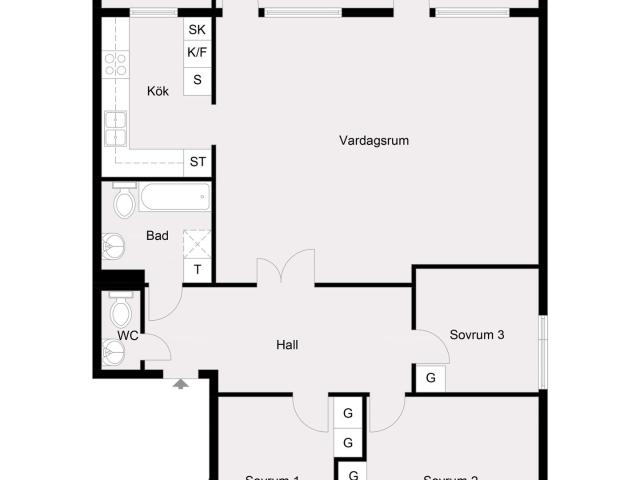 Bostadsrätt till salu i Upplands väsby Hasselbacken 11B | Länsförsäkringar Fastighetsförmedling