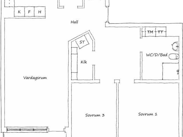 Bostadsrätt till salu i Uppsala Portalgatan 13 | Länsförsäkringar Fastighetsförmedling