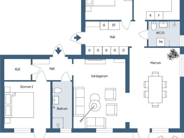Bostadsrätt till salu i Vansbro Aspvägen 1A | Länsförsäkringar Fastighetsförmedling