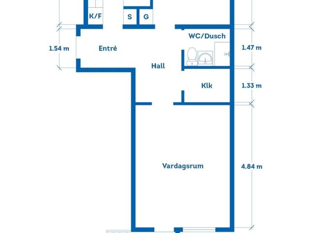 Bostadsrätt till salu i Vadstena Skänningegatan 29A | Länsförsäkringar Fastighetsförmedling