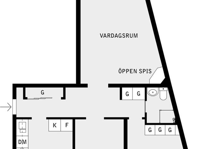 Bostadsrätt till salu i Vallentuna Skördevägen 3 | Länsförsäkringar Fastighetsförmedling