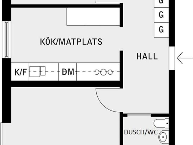 Bostadsrätt till salu i Vallentuna Tvärvägen 13 | Länsförsäkringar Fastighetsförmedling