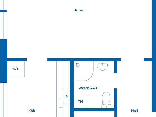 Bostadsrätt till salu i Västervik Björklundsgatan 5D | Länsförsäkringar Fastighetsförmedling