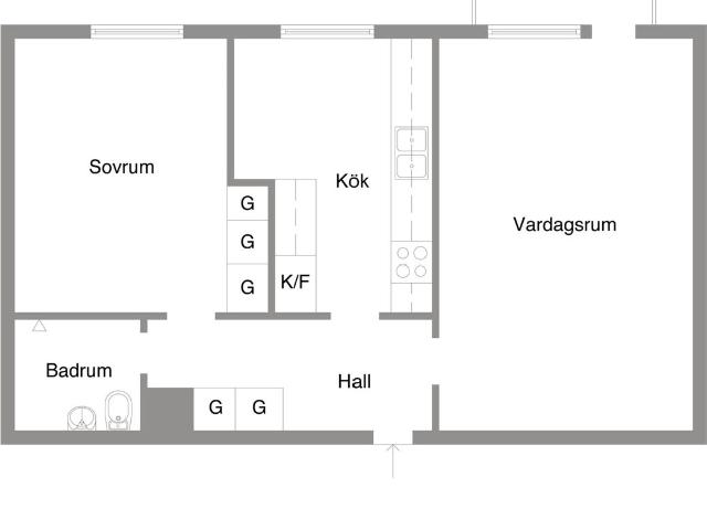 Bostadsrätt till salu i Västerås Gunnilbogatan 26A | Länsförsäkringar Fastighetsförmedling