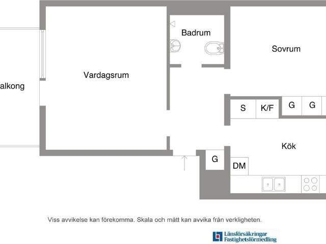 Bostadsrätt till salu i Västerås Hagagränd 3 | Länsförsäkringar Fastighetsförmedling