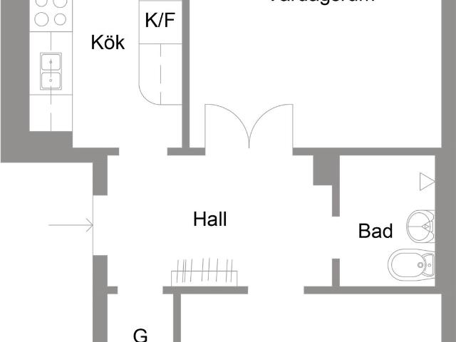 Bostadsrätt till salu i Västerås Malmabergsgatan 79H | Länsförsäkringar Fastighetsförmedling