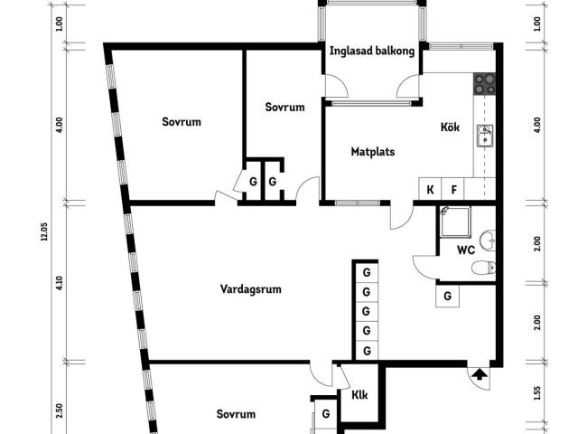 Bostadsrätt till salu i Västra frölunda Fagottgatan 10 | Länsförsäkringar Fastighetsförmedling