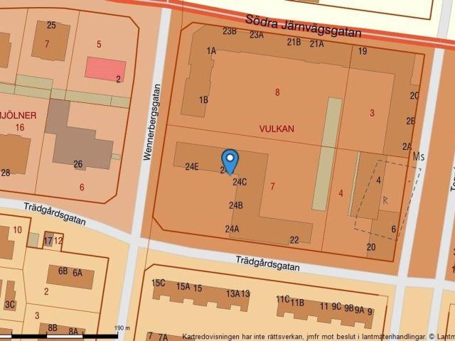 Bostadsrätt till salu i Växjö Trädgårdsgatan 24D | Länsförsäkringar Fastighetsförmedling