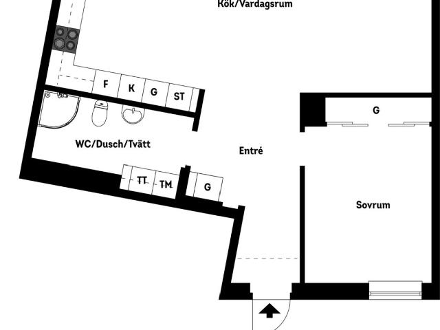 Bostadsrätt till salu i Växjö Södra Järnvägsgatan 34C | Länsförsäkringar Fastighetsförmedling