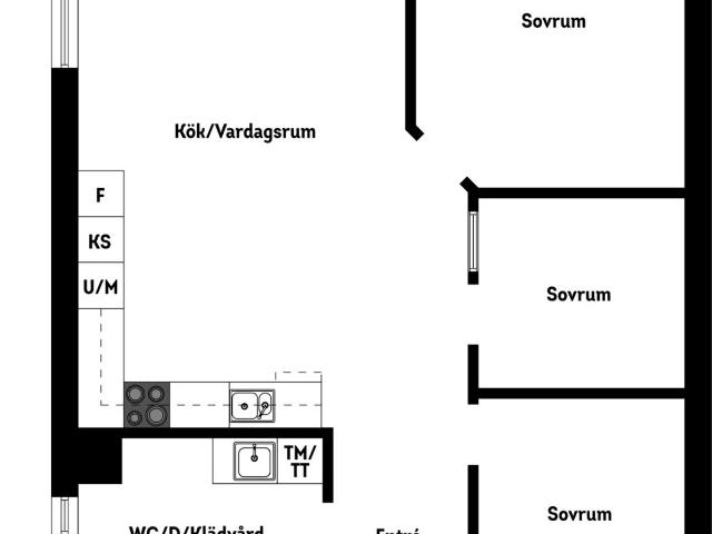 Bostadsrätt till salu i Vetlanda Gökgatan 21C | Länsförsäkringar Fastighetsförmedling