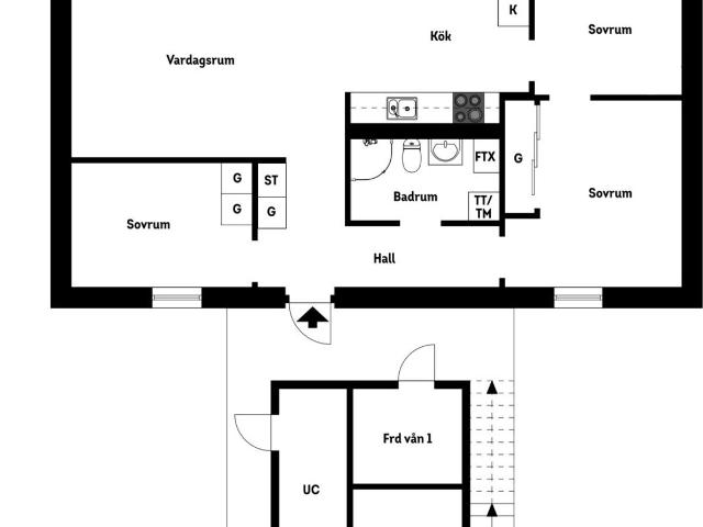 Bostadsrätt till salu i Visby Terra Novavägen 54 | Länsförsäkringar Fastighetsförmedling