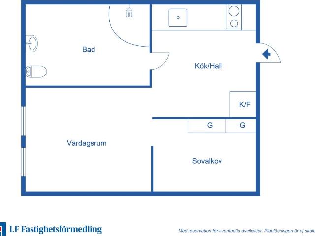 Bostadsrätt till salu i Ystad Hyllegatan 2A | Länsförsäkringar Fastighetsförmedling