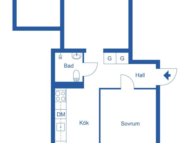 Bostadsrätt till salu i Ystad Regementsgatan 5A | Länsförsäkringar Fastighetsförmedling