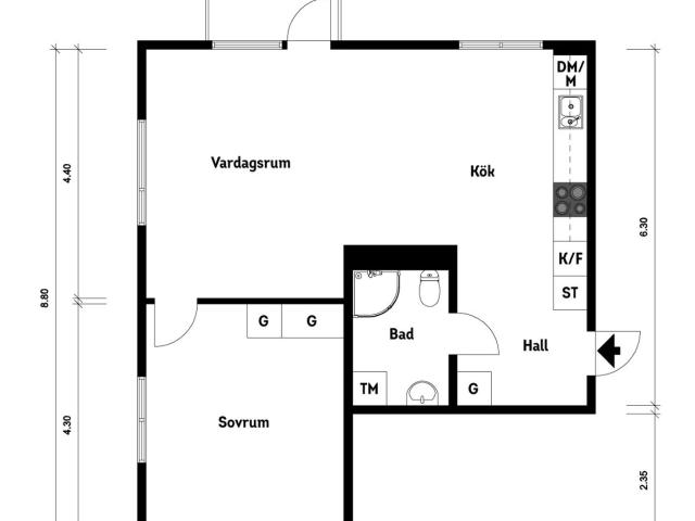 Bostadsrätt till salu i Angered Salviatorget 2 | Länsförsäkringar Fastighetsförmedling