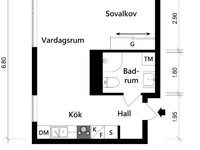 Bostadsrätt till salu i Angered Salviatorget 2 | Länsförsäkringar Fastighetsförmedling