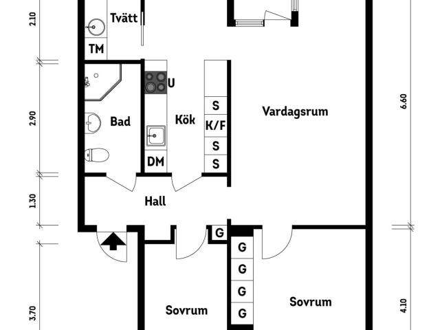 Bostadsrätt till salu i Askim Askåkersplan 14 | Länsförsäkringar Fastighetsförmedling