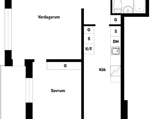 Bostadsrätt till salu i Avesta Åsgatan 12 | Länsförsäkringar Fastighetsförmedling