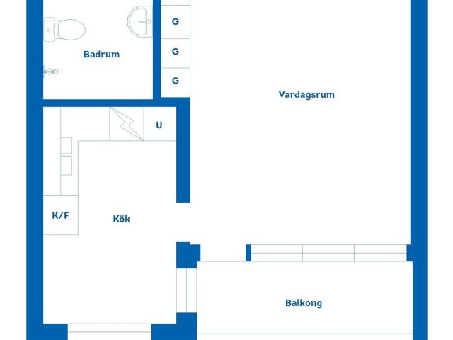 Bostadsrätt till salu i Borås Trandaredsgatan 33 | Länsförsäkringar Fastighetsförmedling