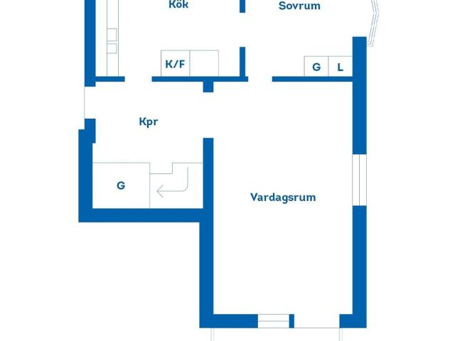 Bostadsrätt till salu i Borås Nämndemansgatan 51 A | Länsförsäkringar Fastighetsförmedling