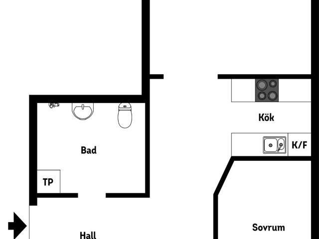Bostadsrätt till salu i Enköping Källgatan 15A | Länsförsäkringar Fastighetsförmedling