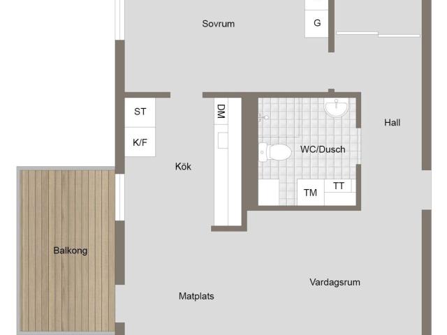 Bostadsrätt till salu i Enköping Slåttervägen 4 | Länsförsäkringar Fastighetsförmedling