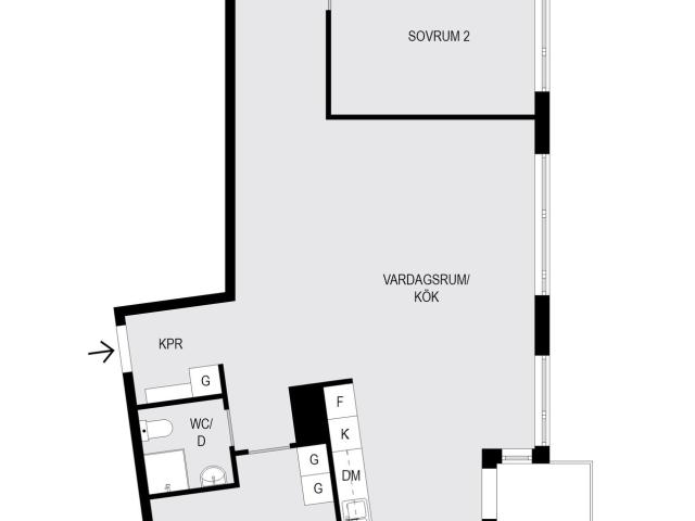 Bostadsrätt till salu i Enskededalen Vingavägen 9 | Länsförsäkringar Fastighetsförmedling