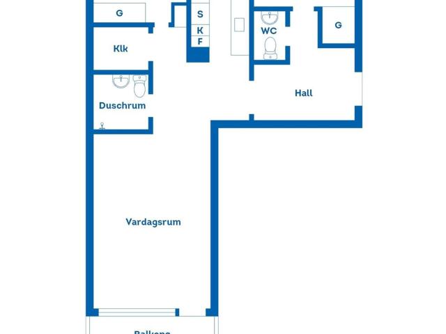 Bostadsrätt till salu i Eskilstuna Östra Storgatan 2B | Länsförsäkringar Fastighetsförmedling