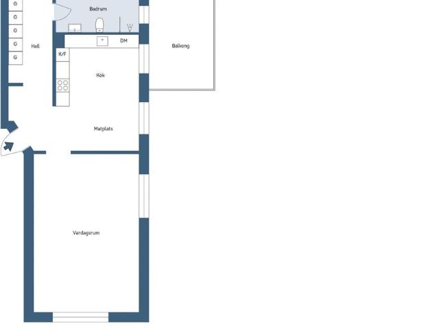Bostadsrätt till salu i Falun Frejavägen 6A | Länsförsäkringar Fastighetsförmedling