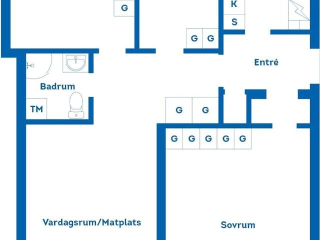 Bostadsrätt till salu i Falun Magasinsgatan 14 E | Länsförsäkringar Fastighetsförmedling