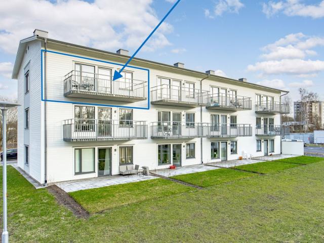 Bostadsrätt till salu i Falkenberg Glaspärlevägen 9B | Länsförsäkringar Fastighetsförmedling