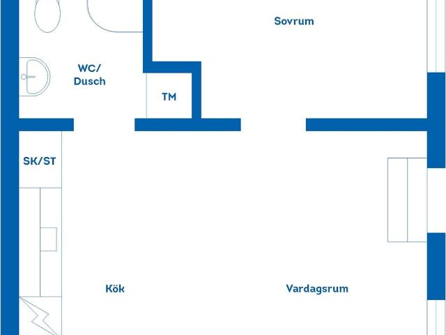 Bostadsrätt till salu i Gävle Fredriksdalsvägen 4G | Länsförsäkringar Fastighetsförmedling