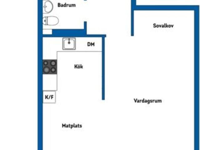 Bostadsrätt till salu i Gävle Furumovägen 8 | Länsförsäkringar Fastighetsförmedling