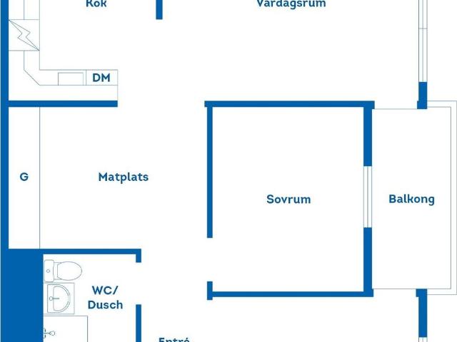 Bostadsrätt till salu i Gävle Furumovägen 8 | Länsförsäkringar Fastighetsförmedling