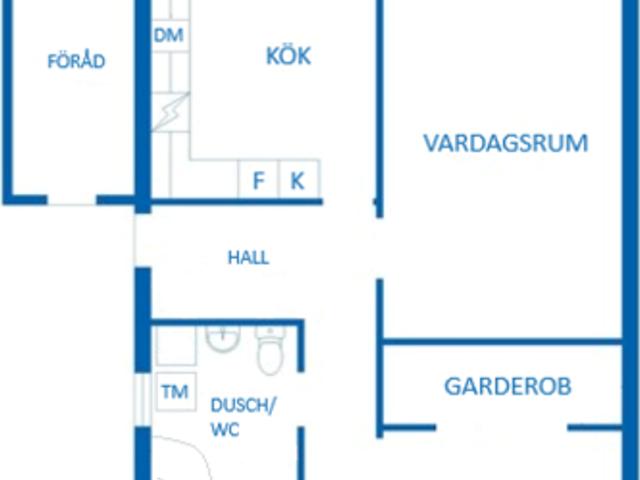 Bostadsrätt till salu i Gävle Hövdingavägen 53 D | Länsförsäkringar Fastighetsförmedling