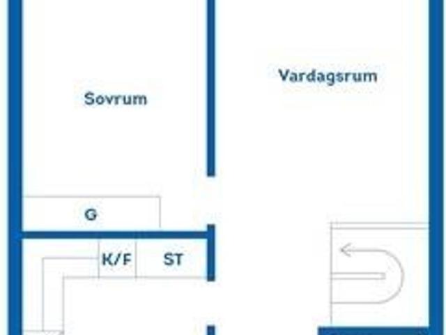 Bostadsrätt till salu i Gävle Märgelvägen 8D | Länsförsäkringar Fastighetsförmedling