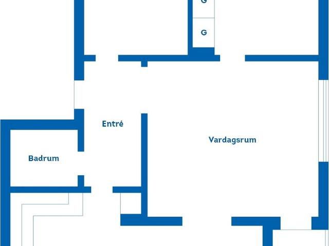 Bostadsrätt till salu i Gävle Nedre Arbetshusgatan 76D | Länsförsäkringar Fastighetsförmedling