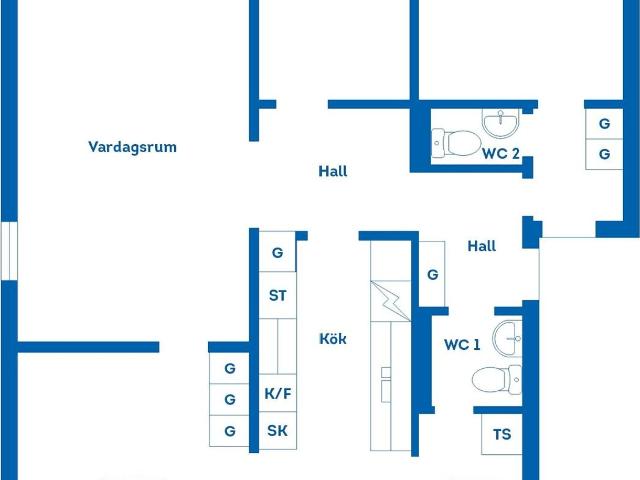 Bostadsrätt till salu i Gävle Norrbågen 37A | Länsförsäkringar Fastighetsförmedling