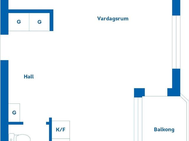 Bostadsrätt till salu i Gävle Södra Kansligatan 32 | Länsförsäkringar Fastighetsförmedling