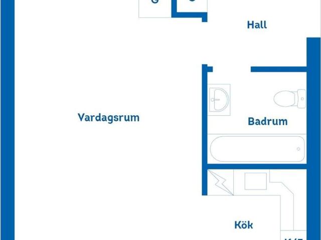 Bostadsrätt till salu i Gävle Södra Stapeltorgsgatan 26 | Länsförsäkringar Fastighetsförmedling