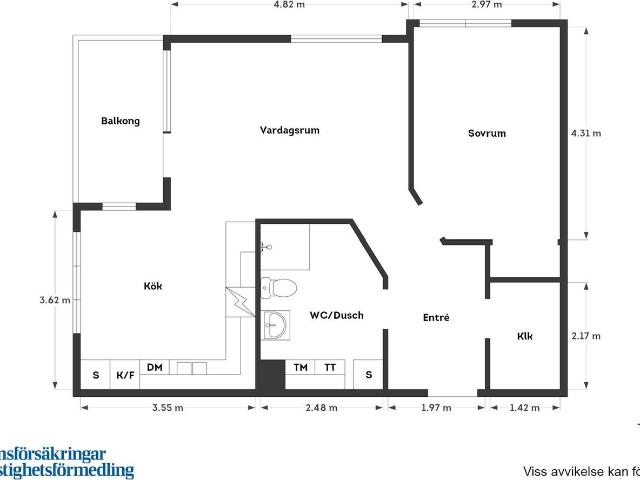 Bostadsrätt till salu i Göteborg Taklöksvägen 4 | Länsförsäkringar Fastighetsförmedling