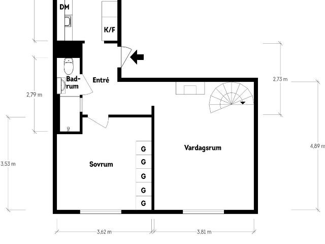 Bostadsrätt till salu i Göteborg Ahrenbergsgatan 4F | Länsförsäkringar Fastighetsförmedling