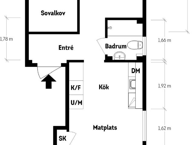 Bostadsrätt till salu i Göteborg Ahrenbergsgatan 4G | Länsförsäkringar Fastighetsförmedling